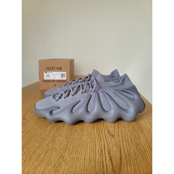 Adidas Yeezy 450 Stone Grey Runner Low New In Box Sz 10.5 main image 6